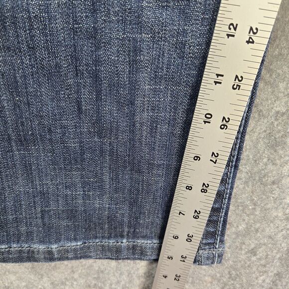 Stetson Hollywood Bootcut Jeans Womens Size 18 Reg Denim Western Cowgirl Biker - Picture 12 of 13